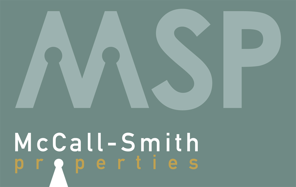 Another idea for the new logo of Mc Call Smith properties by cambridge designer Richard Bowring