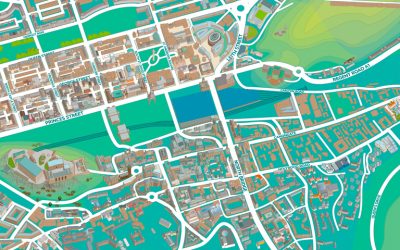 New illustrated maps of Edinburgh
